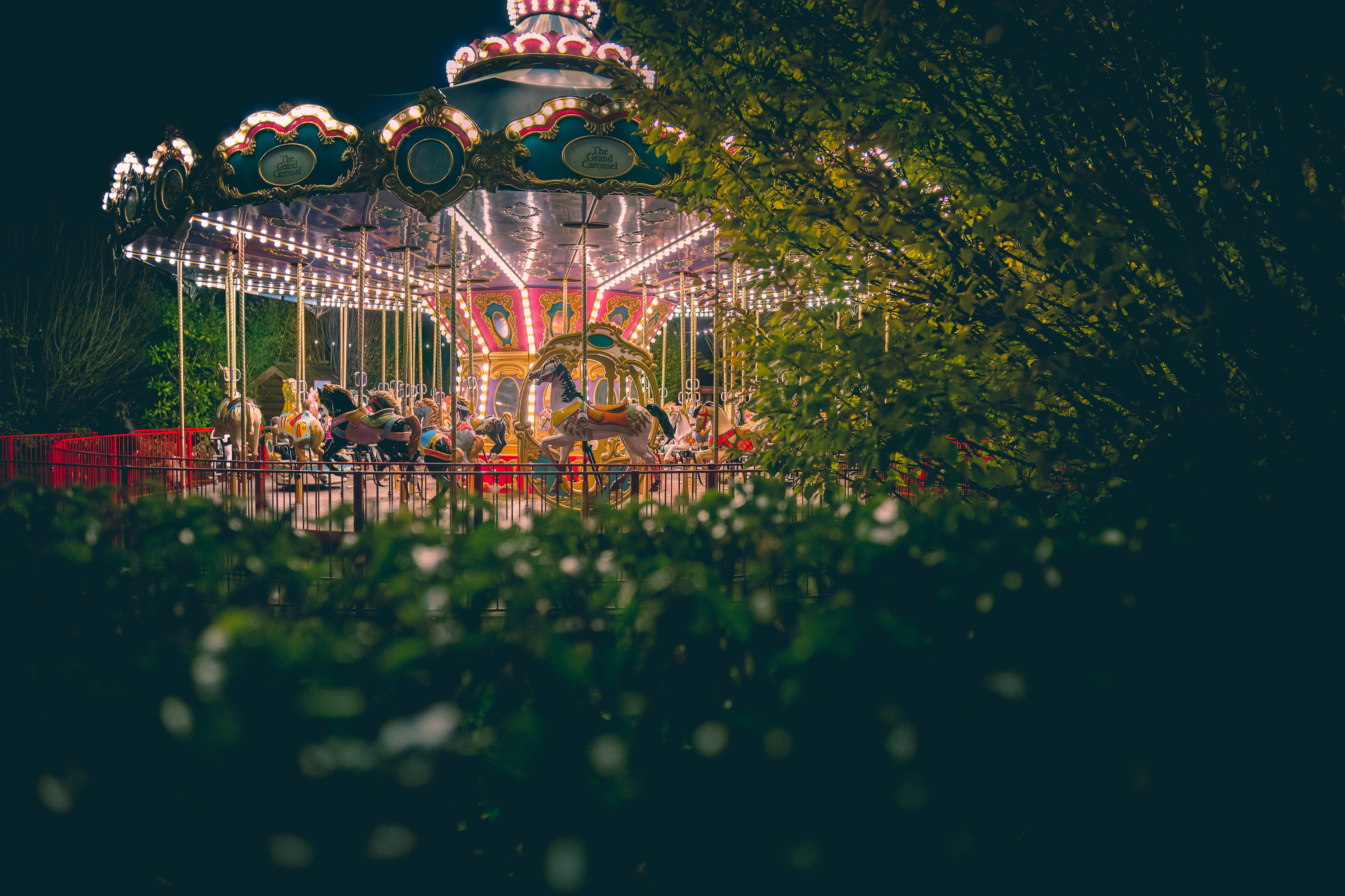 Grand Carousel at Christmas